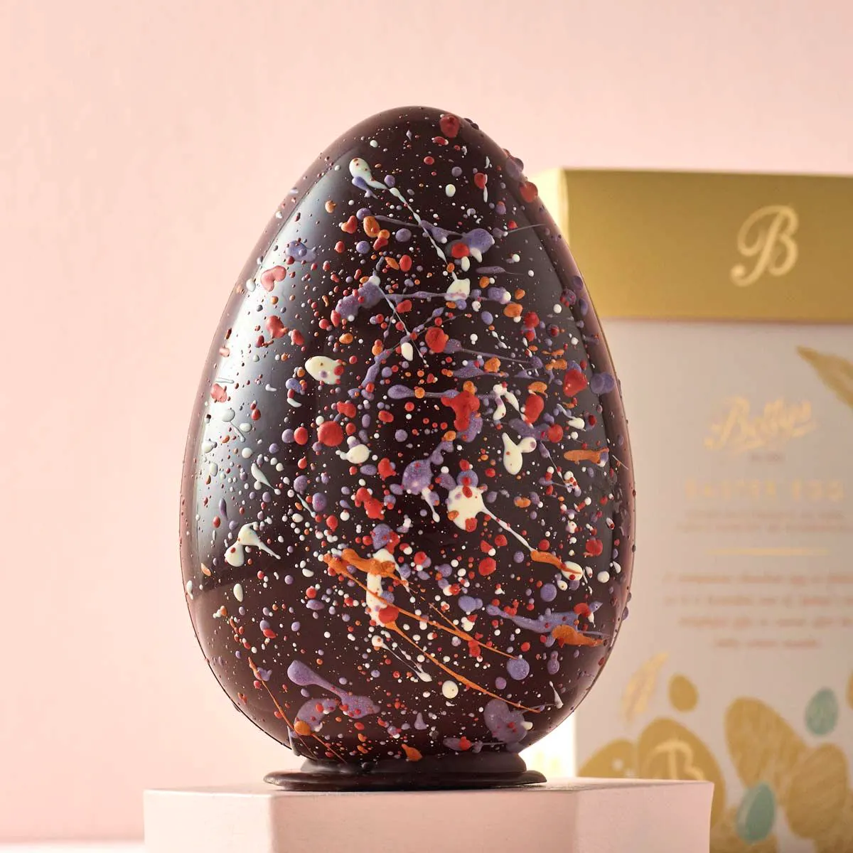 Speckled Dark Chocolate Easter Egg