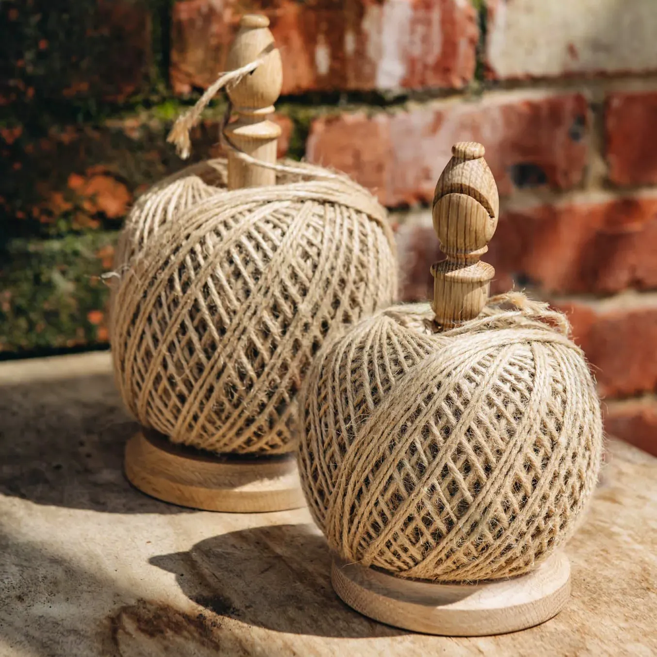 Burford Garden Co Natural British Made Oak Twine Stands, £27