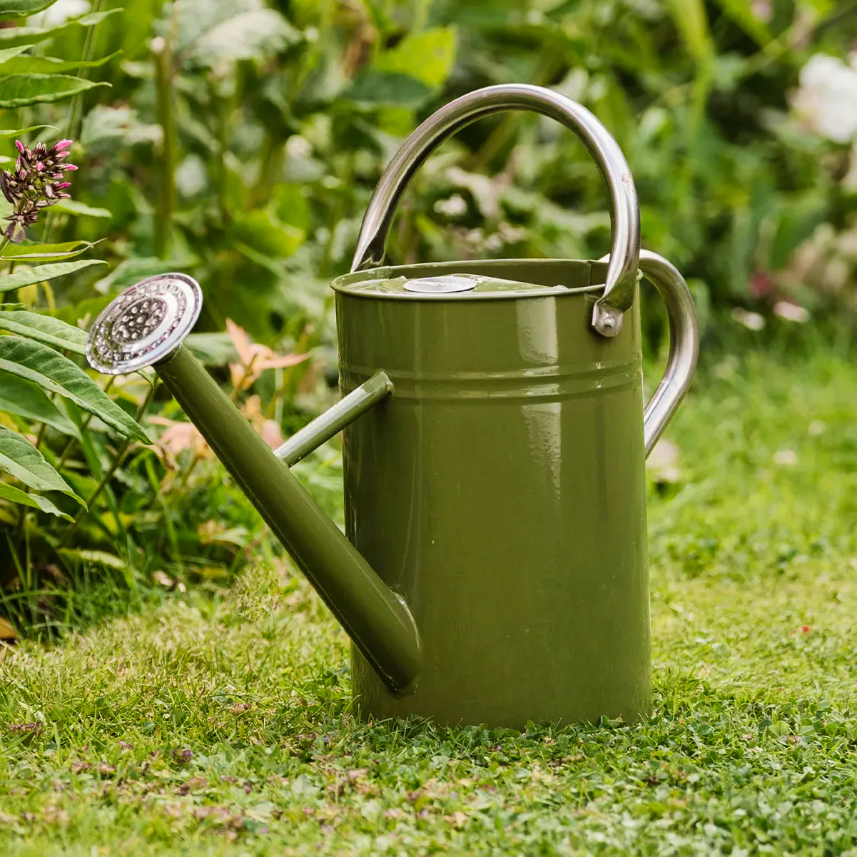 Kent & Stowe Kent & Stowe Metal Watering Can Tweed Green 4.5L, £24,99