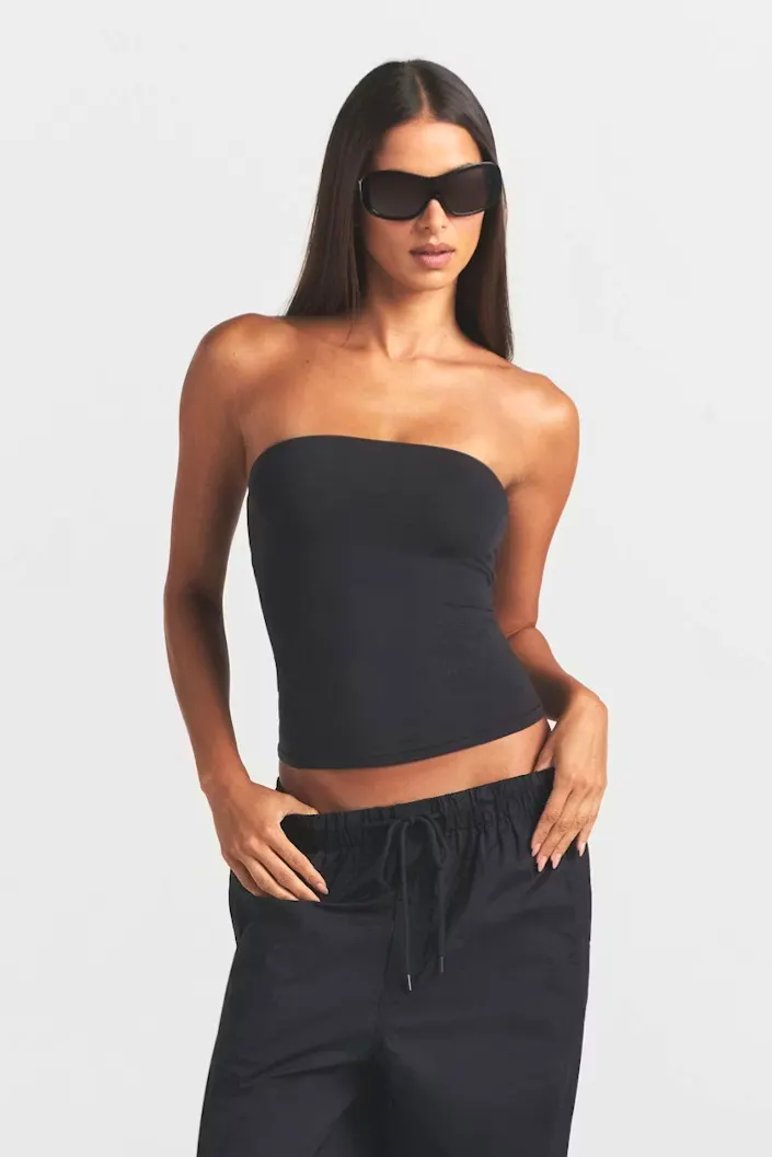 Skims Cotton Jersey Tube Top, £52