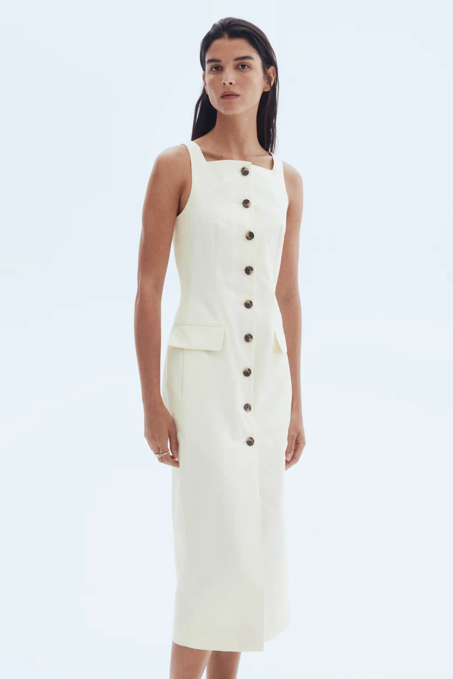 H&M Long Button-Front Dress, £44.99