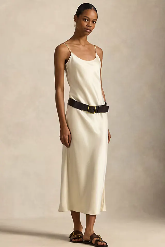 Ralph Lauren Satin Slip Dress, £375