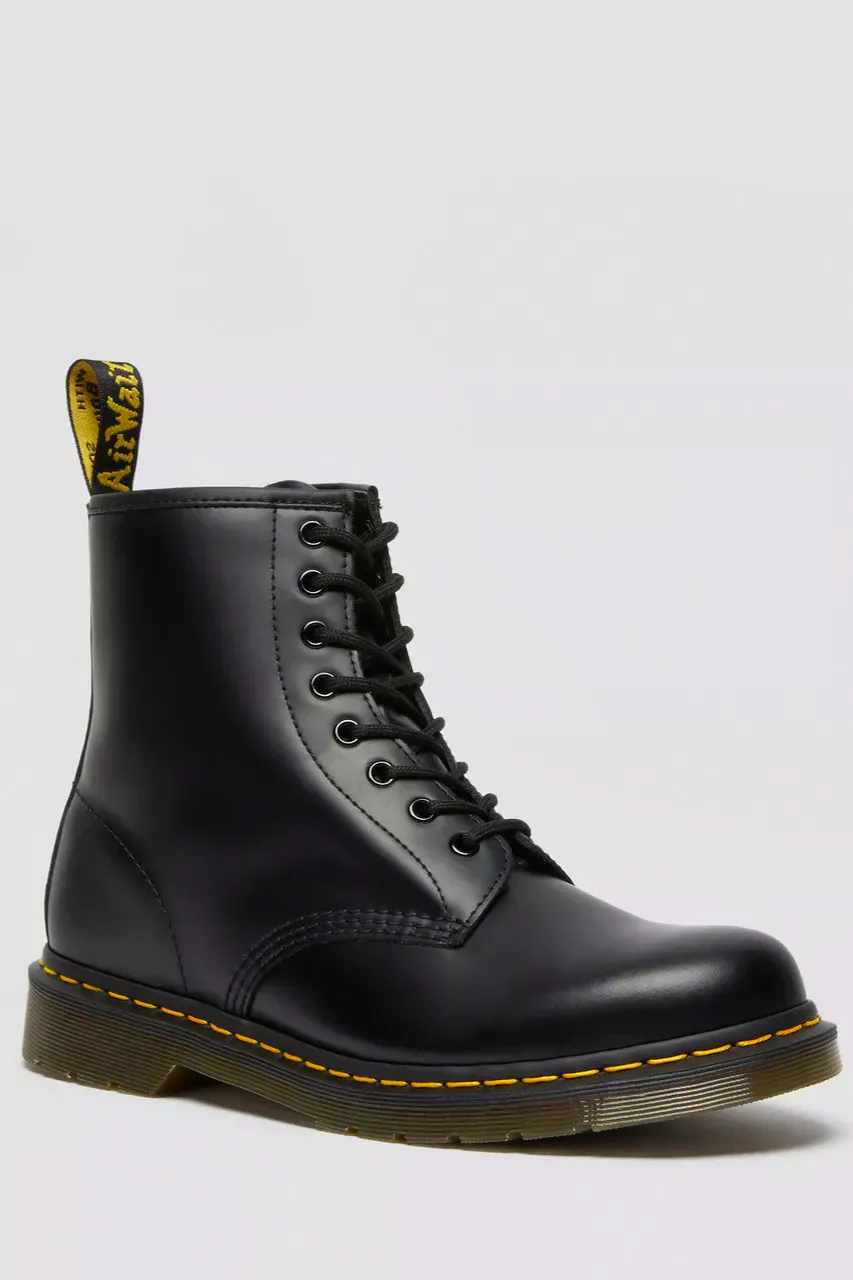 Dr Martens 1460 Smooth Leather Lace Up Boots, £170