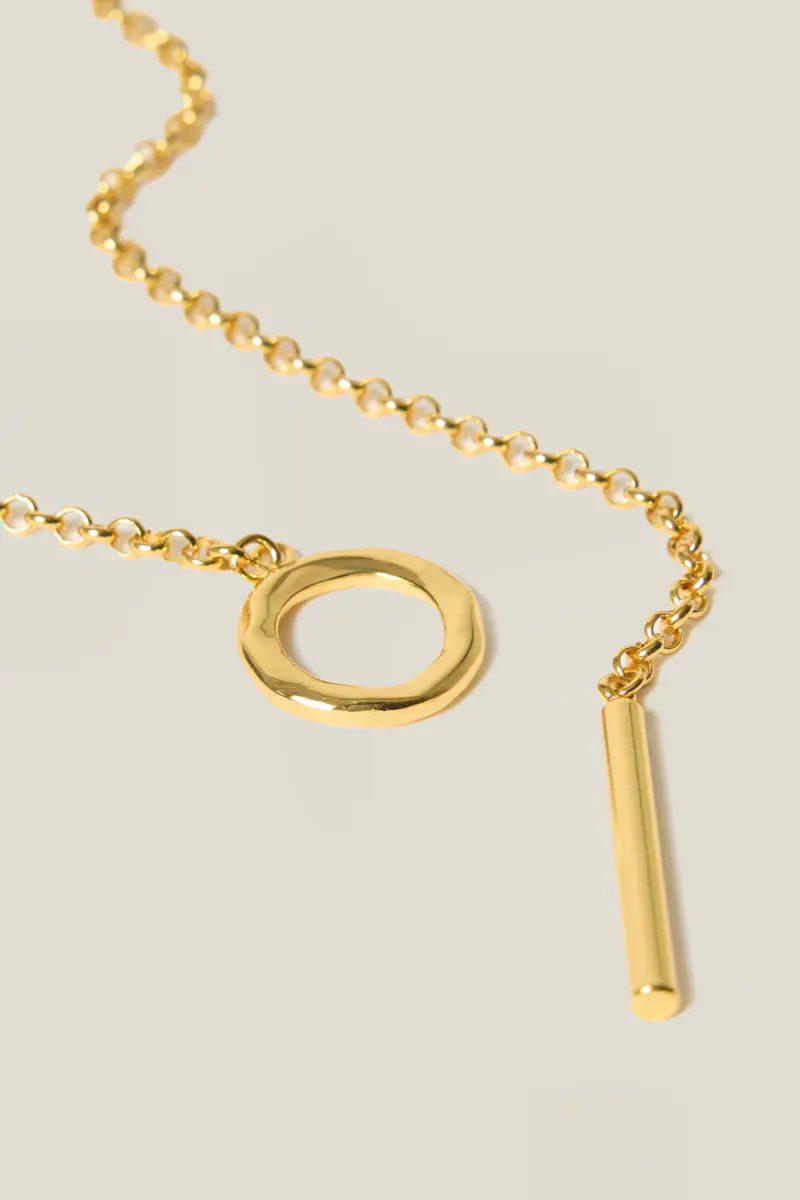 Jigsaw Adjustable Lariat Necklace, £65