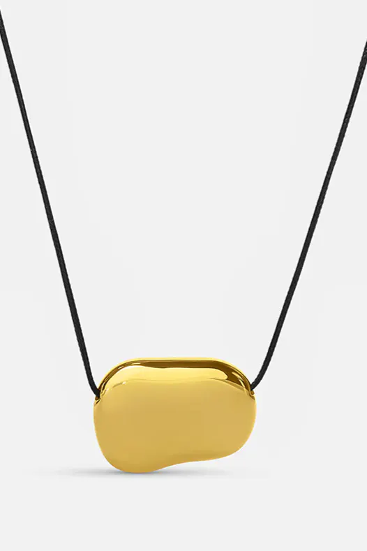 Saege Cord Pebble Necklace, £30