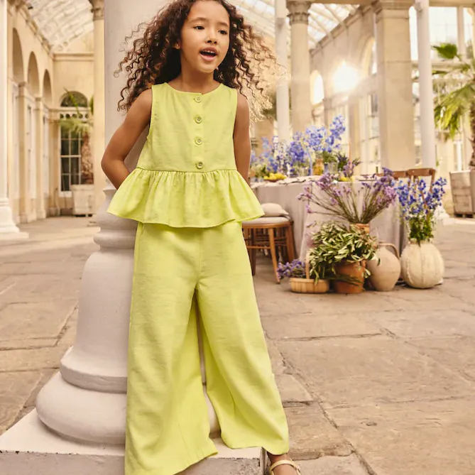 Next Buttermilk Yellow Waistcoat And Trouser Set, £26