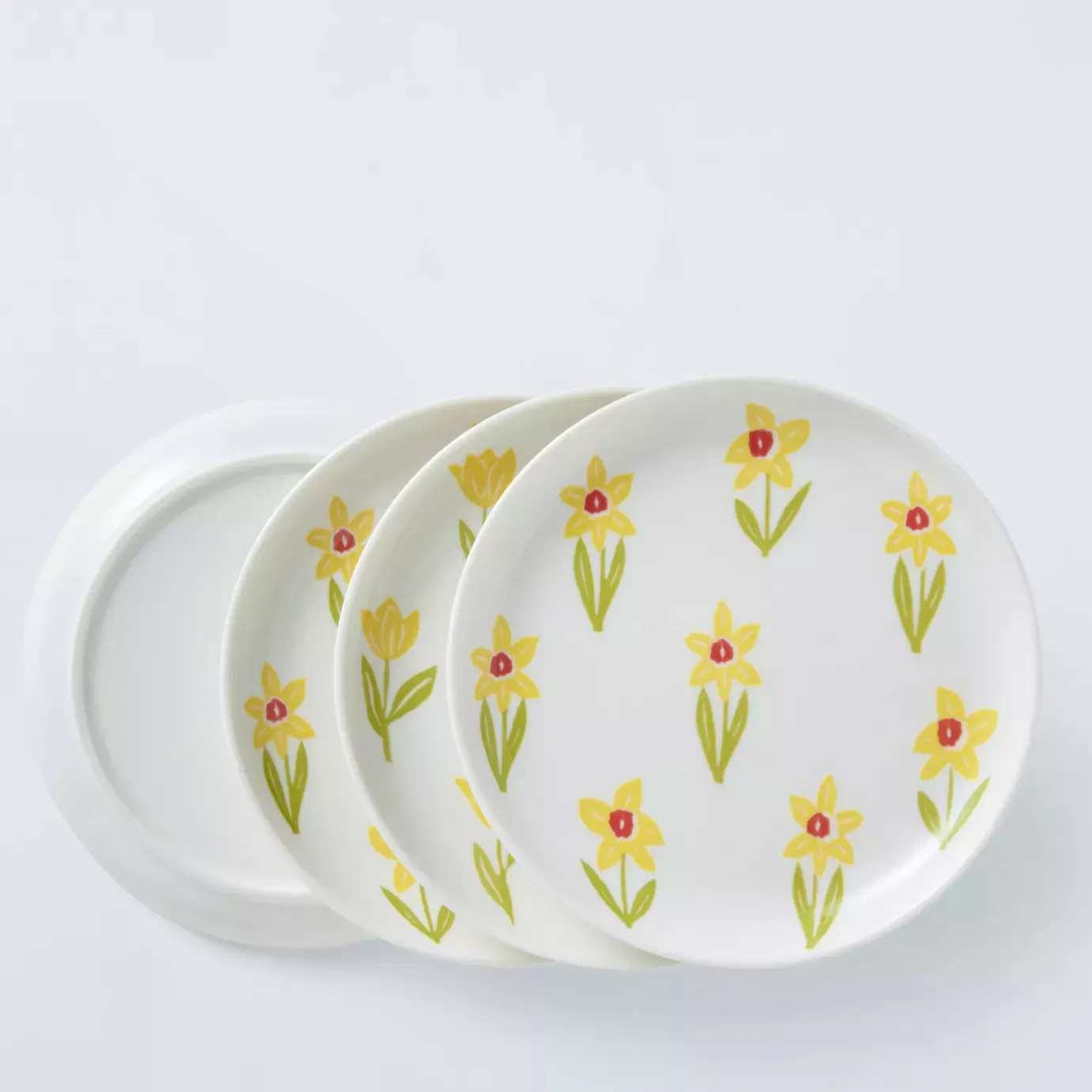 John Lewis Daffodil Fine China Small Plates, £14