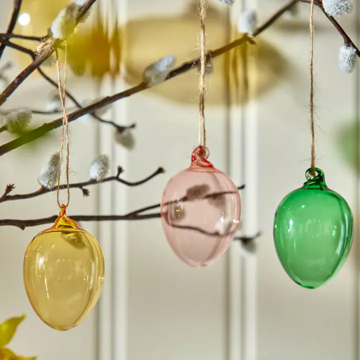 Ikea Hanging Glass Eggs, £6
