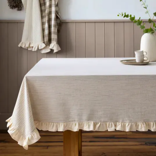 Dunelm Country Natural Cotton Tablecloth, £30-40