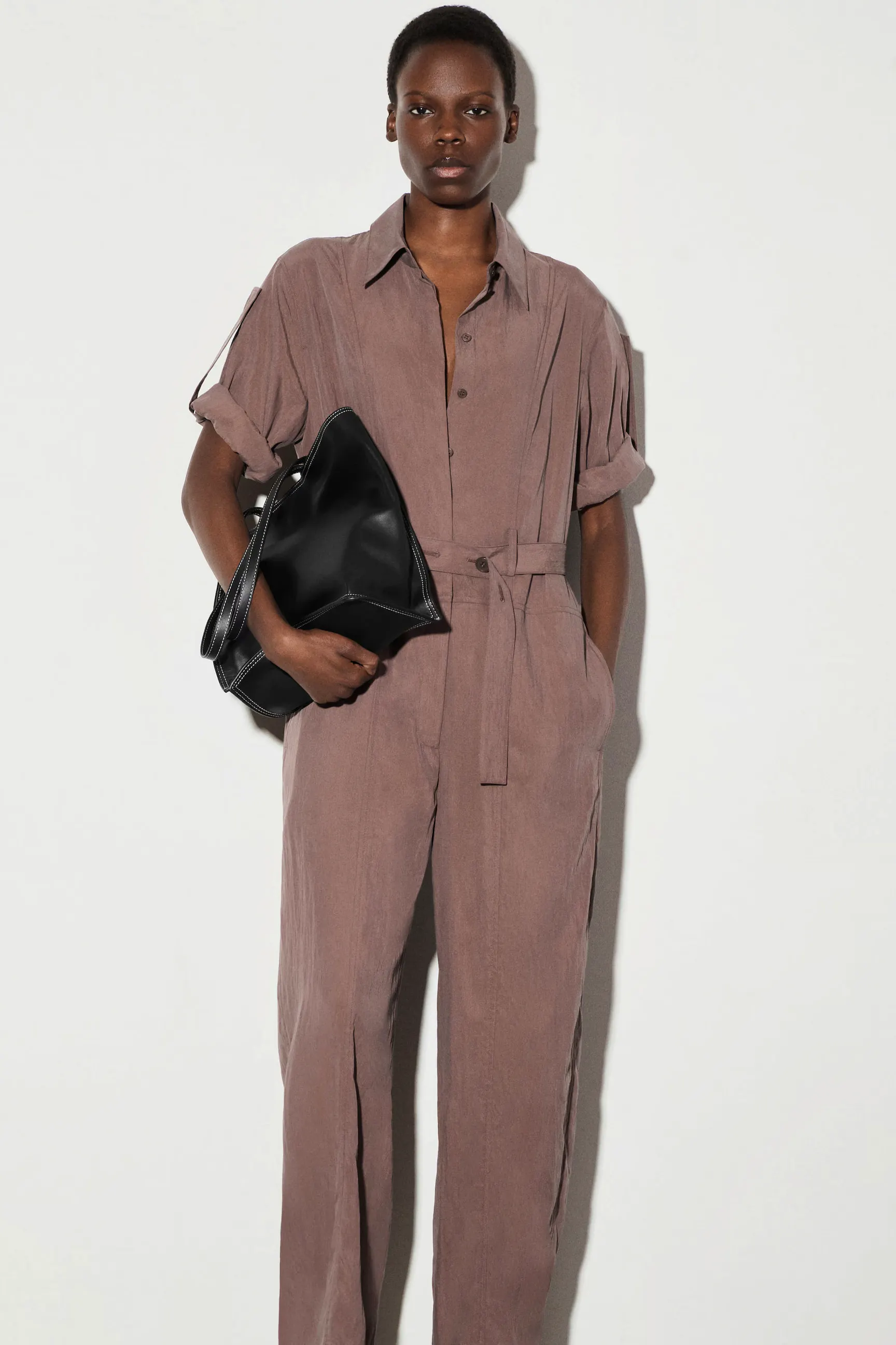Cos Belted Modal Boilersuit, £119