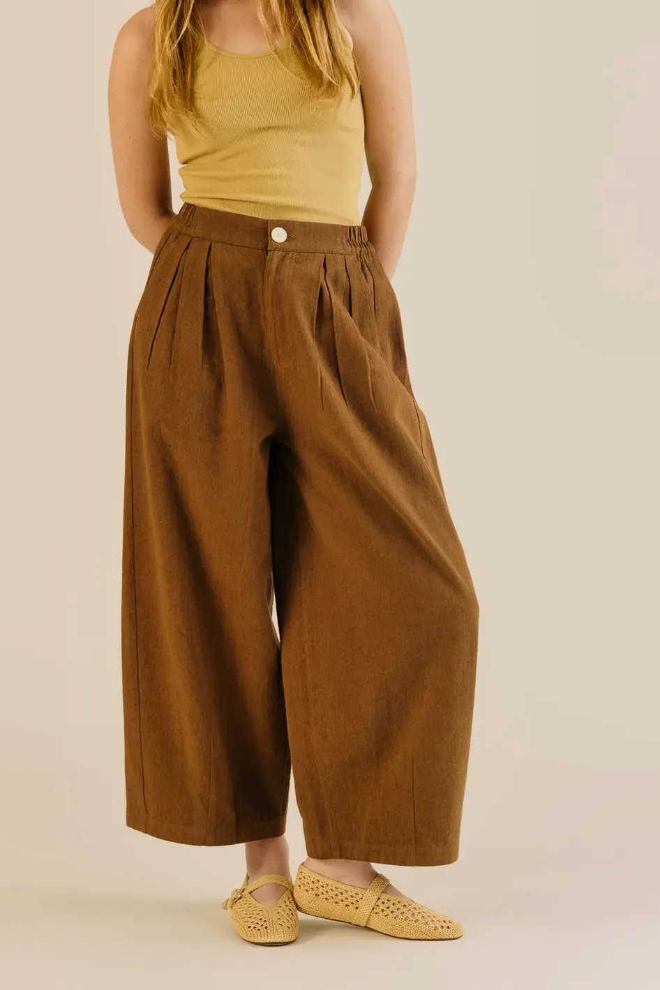 Sideline Leila Trousers -Earth, £195
