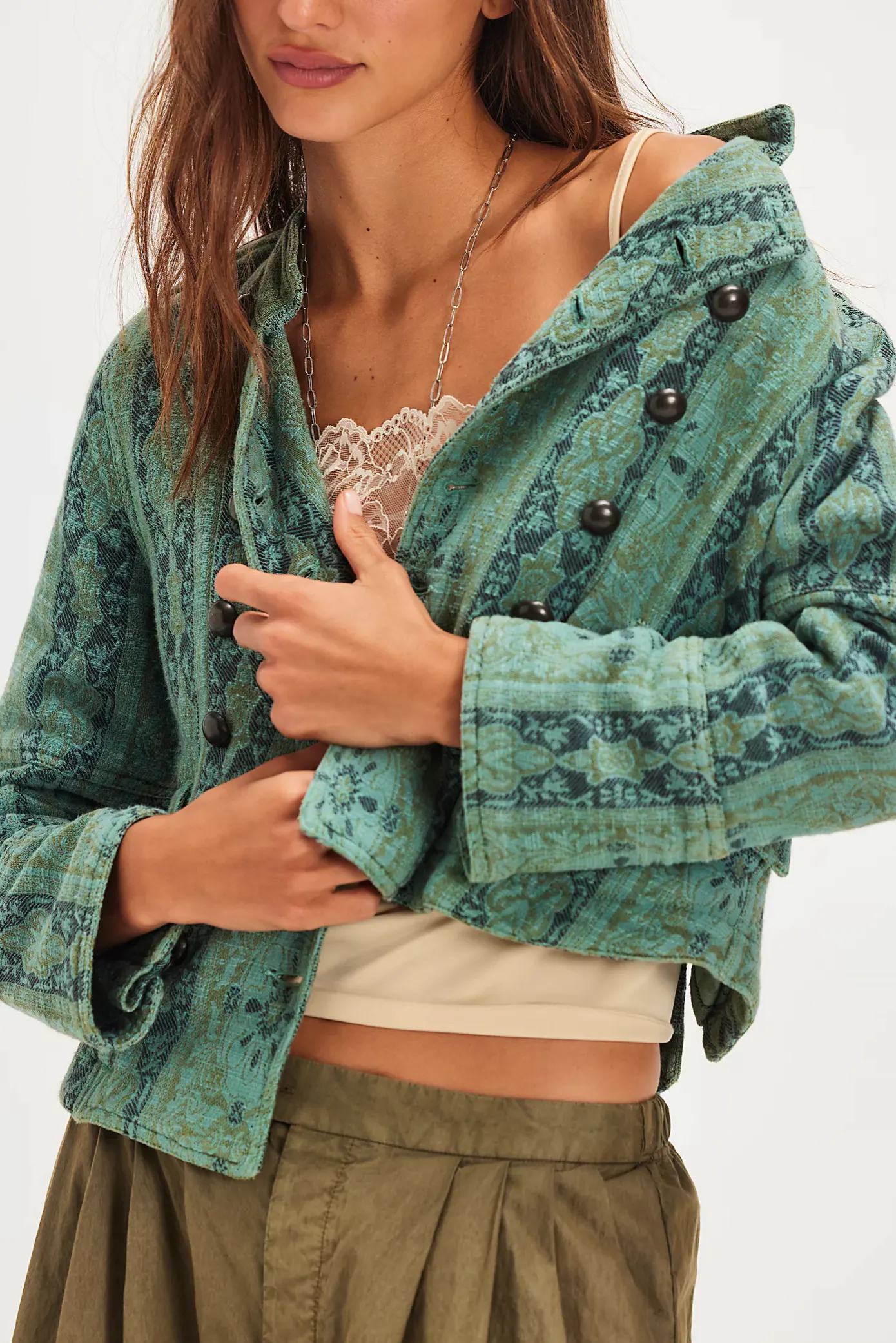 Free People Lotty Jacquard Jacket, £188