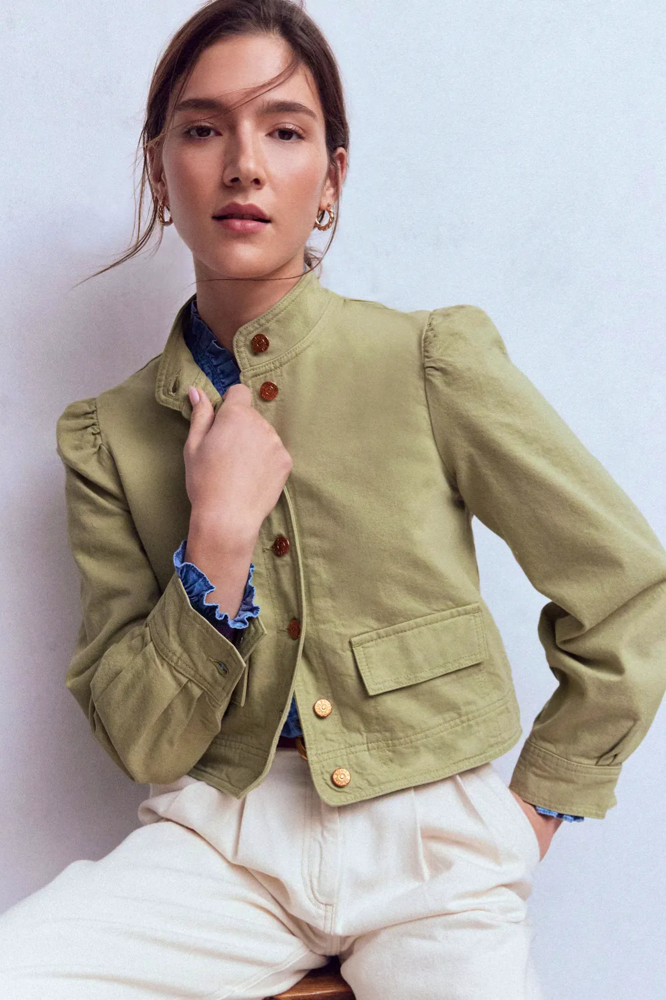 Boden Topstitch Denim Jacket, £129