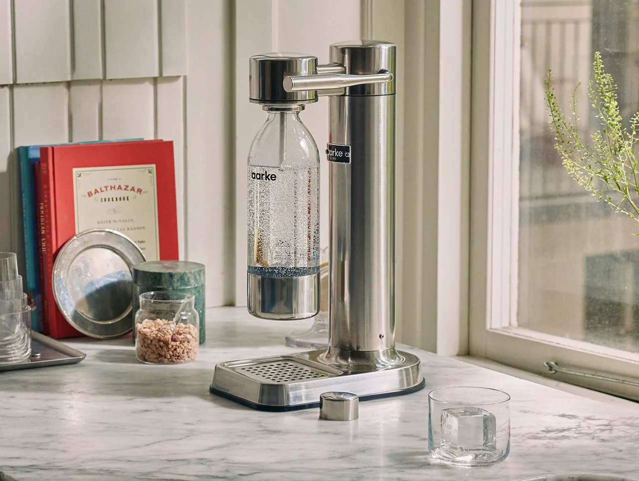 Aarke Carbonator 3 Sparkling Water Maker : Polished Steel 