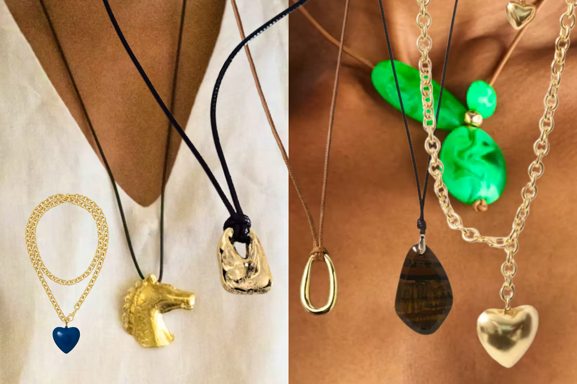 All Hail Spring/Summer 2026’s 90s Pendant Necklace Revival
