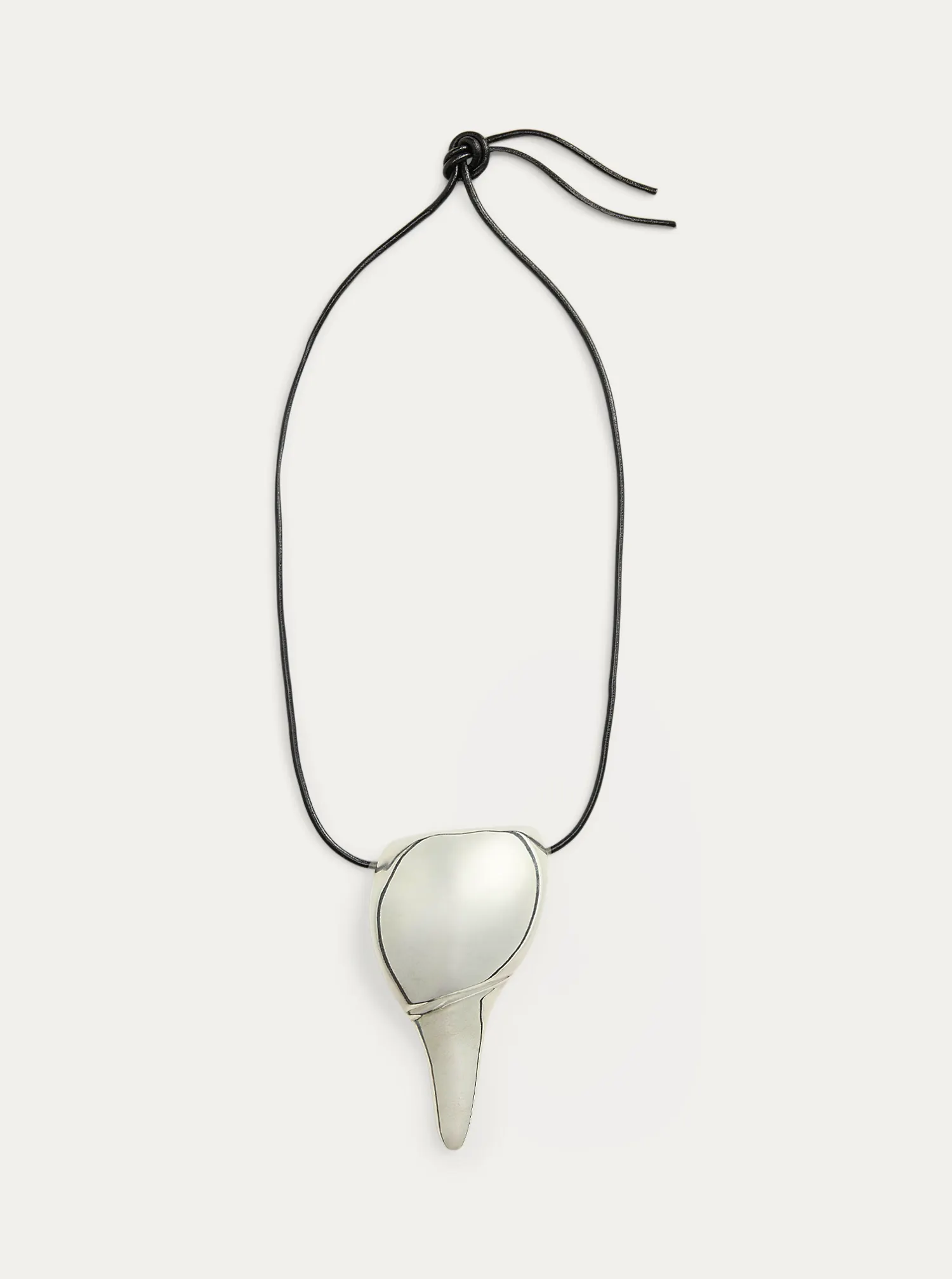 Ralph Lauren Collection Silver-Tone Shell Pendant Necklace, £700