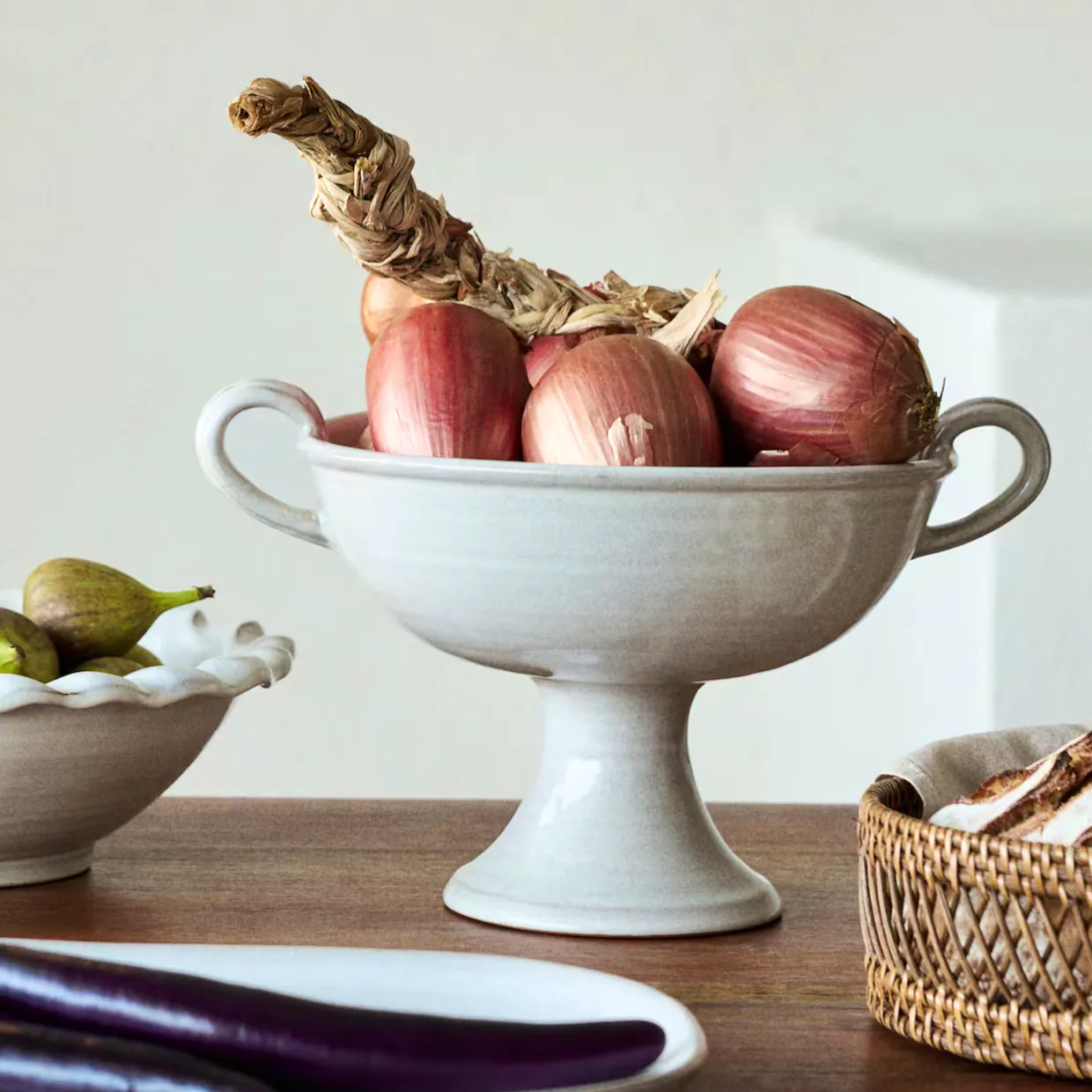 H&M Home Footed Reactive-Glaze Serving Bowl, £24.99