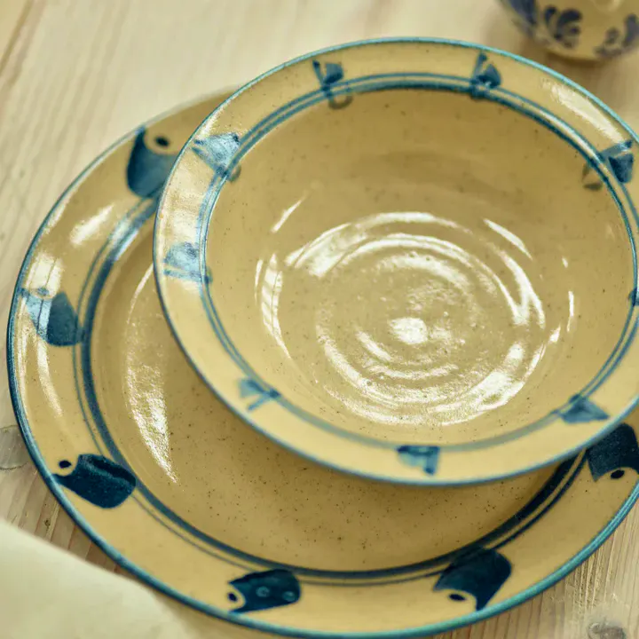 Rowen & Wren Inky Painted Cereal Bowl, £34