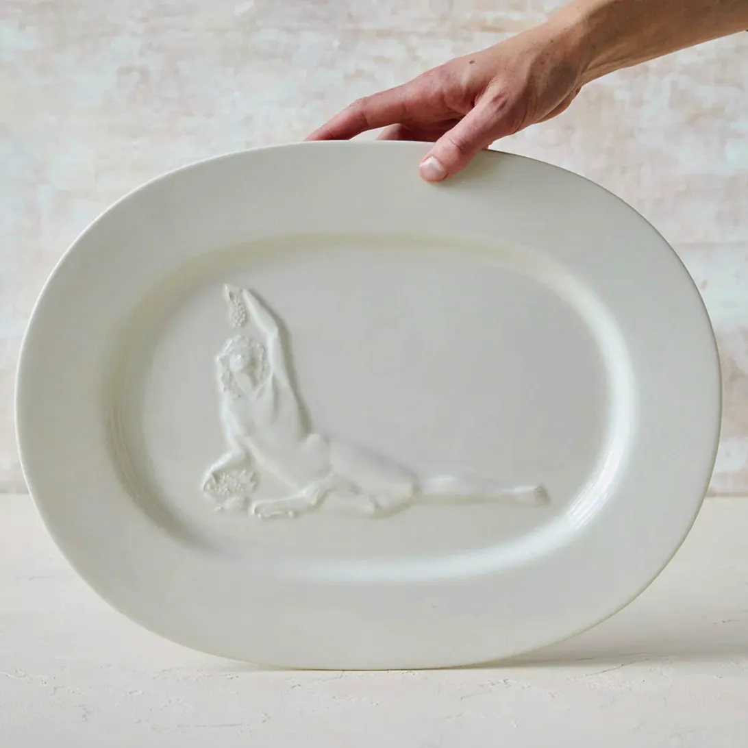 Issy Granger Bacchus Ceramic Serving Plate, £85