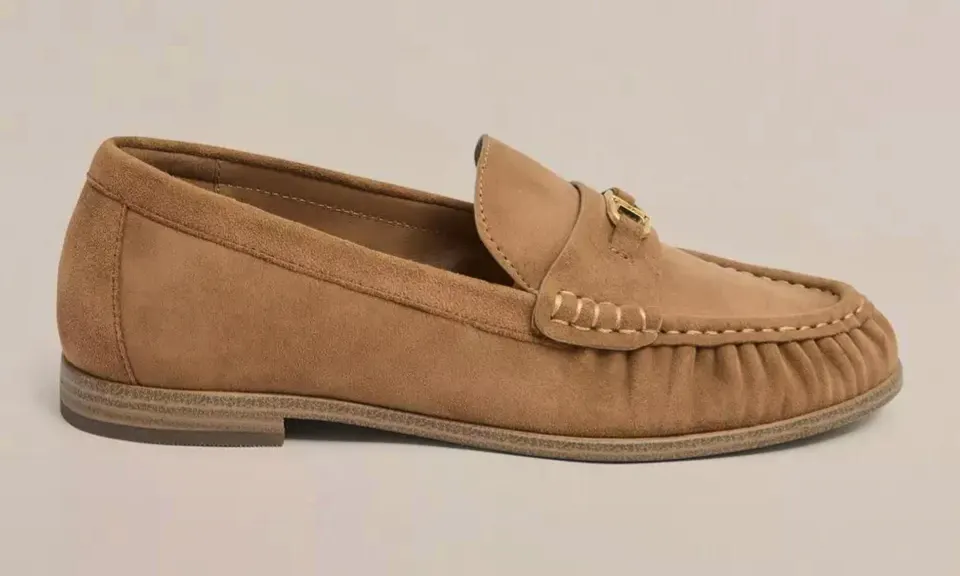 Hobbs Alana Suede Loafers, £110