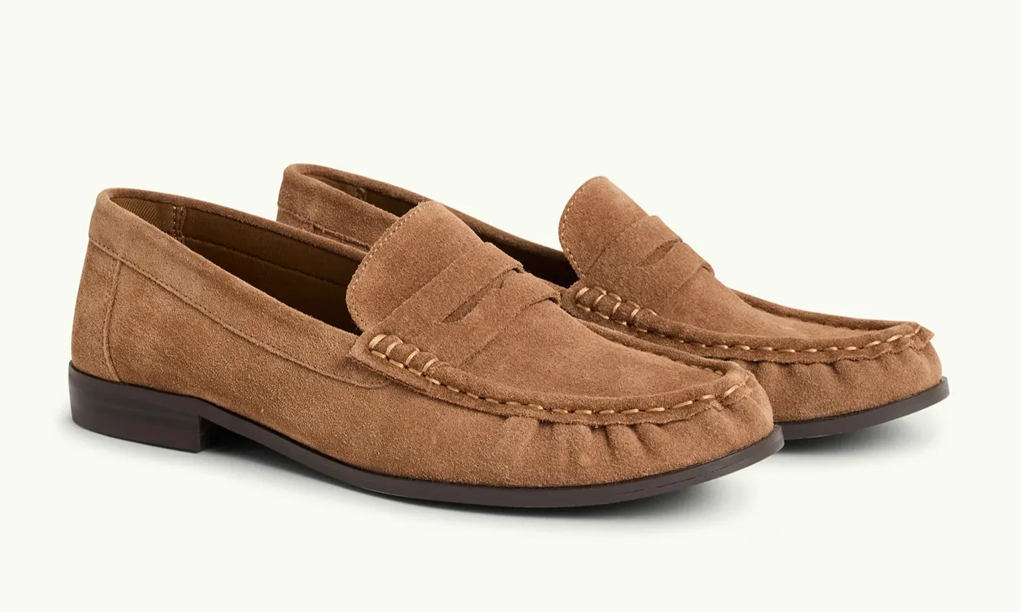 Nobody’s Child Tan Suede Loafers, £115