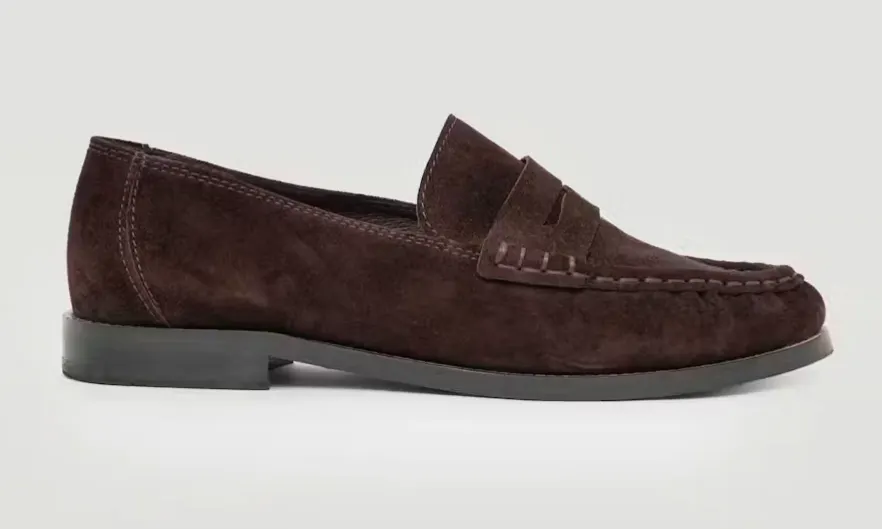 Hush Suede Almond Toe Loafer, £140