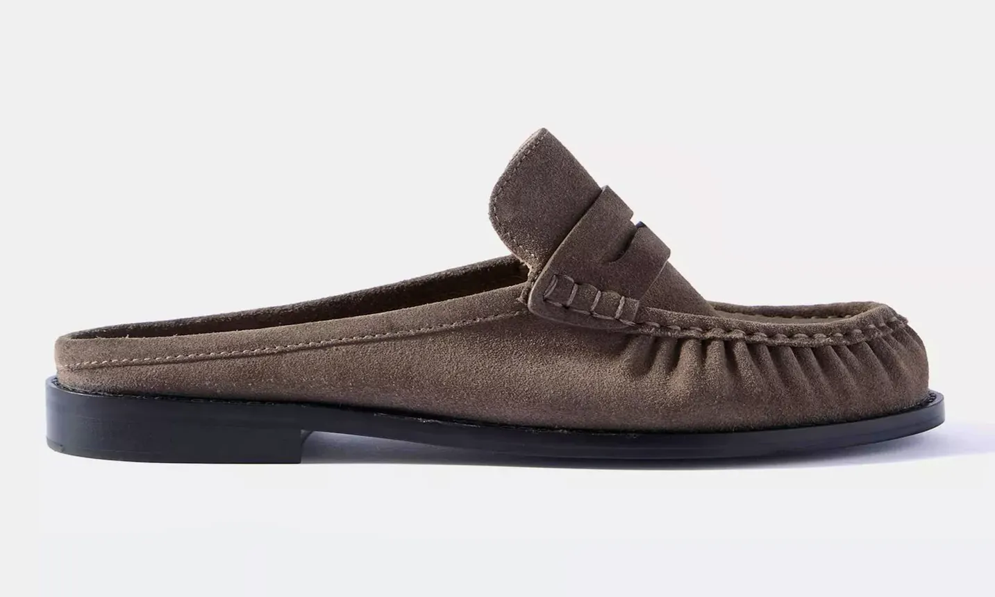 Mint Velvet Lyla Backless Suede Loafers, £99