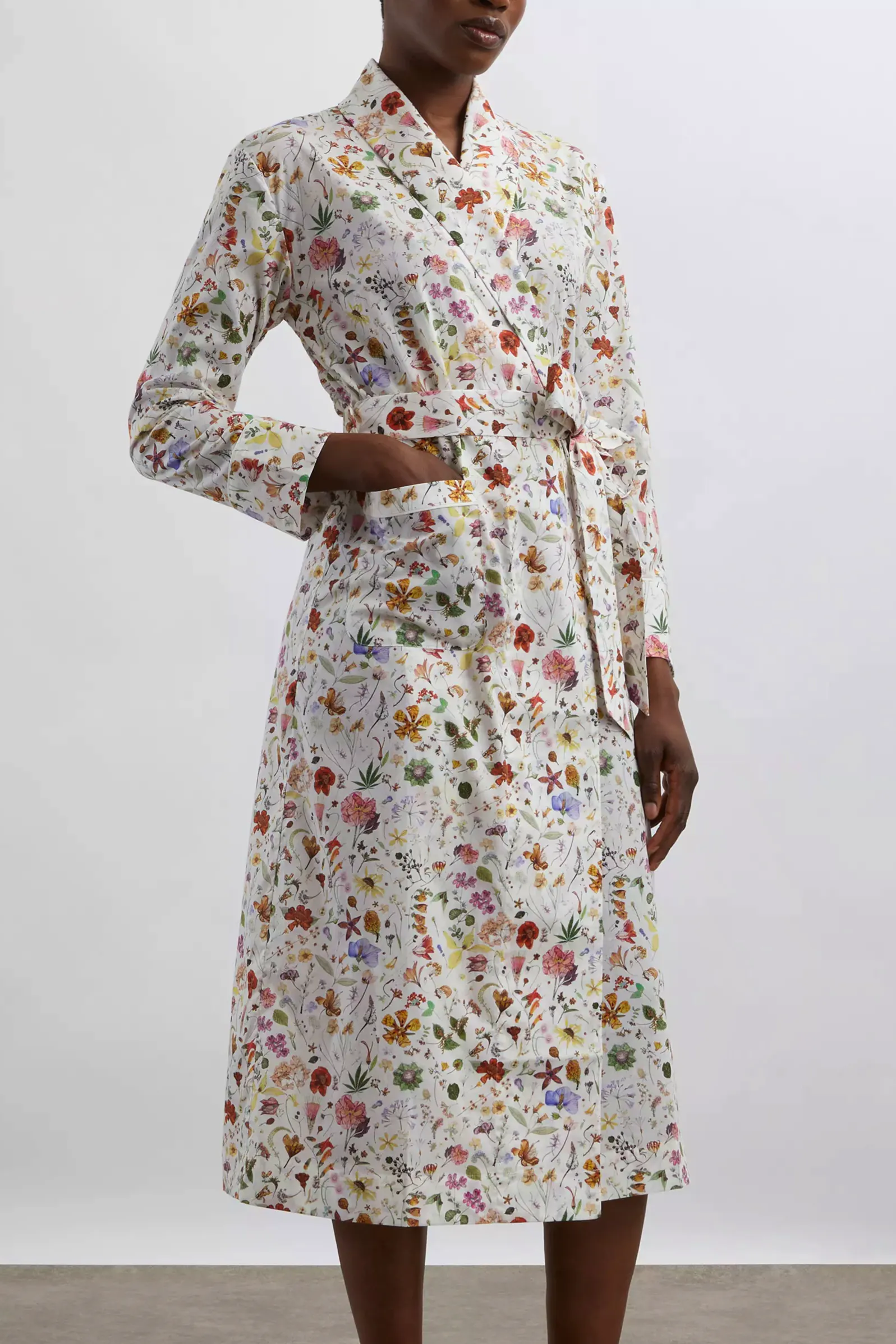 Liberty Floral Eve Tana Lawn™ Cotton Robe, £245
