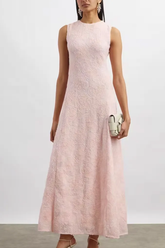 Rotate Birger Christensen Floral-Jacquard Maxi Dress, £285