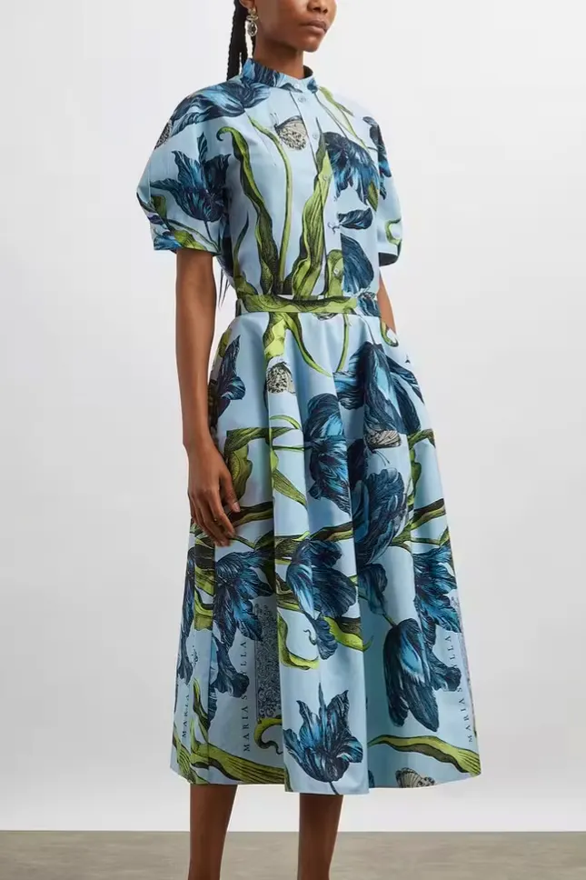 Erdem Floral Print Short Sleeve Shirt, £495