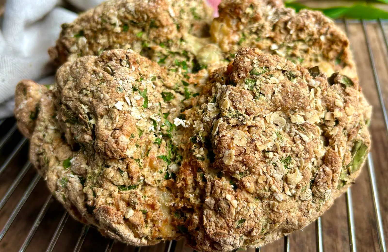 Wild Garlic Soda Bread
