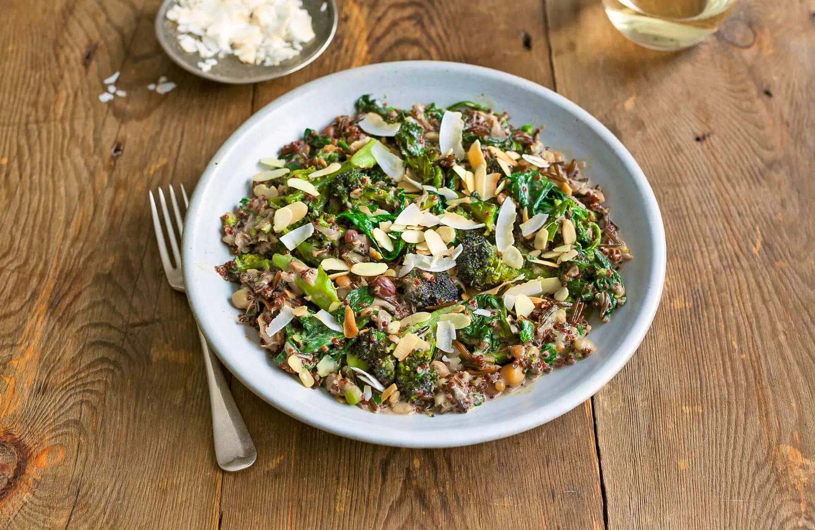Wild Garlic & Purple Sprouting Broccoli Ragout
