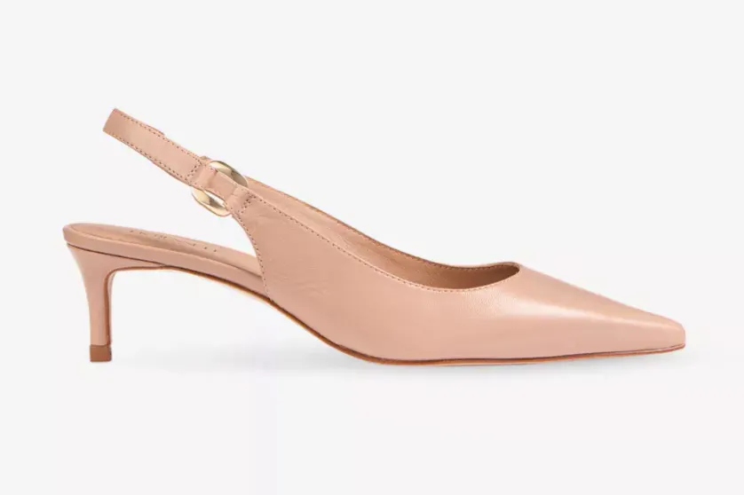 LK Bennett Lettie Leather Slingback Courts, £89.70