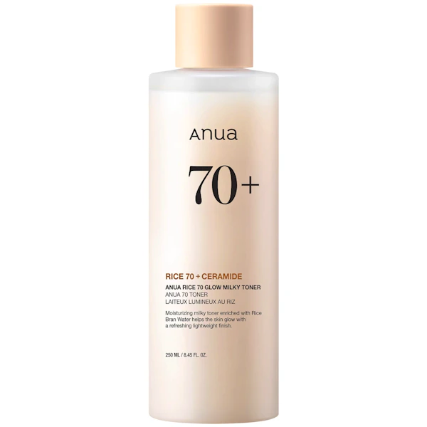 Anua Rice 70 Glow Milky Toner 250ml