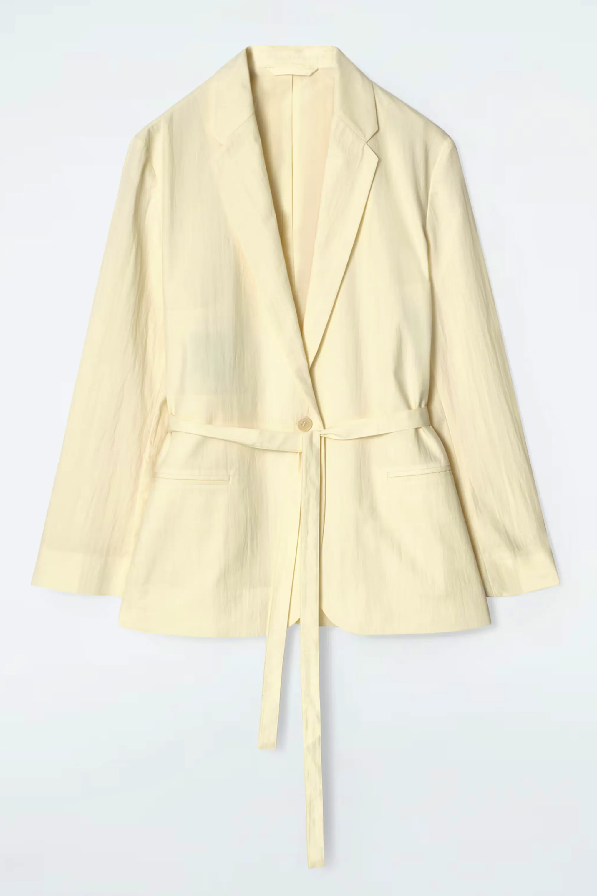 COS Tie-Waist Cotton Blazer, £135