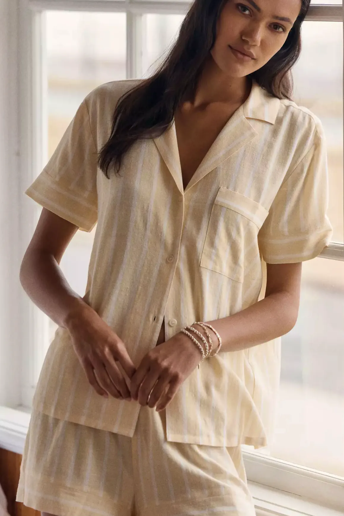 Anthropologie Eberjey Nautico PJ Set, £138