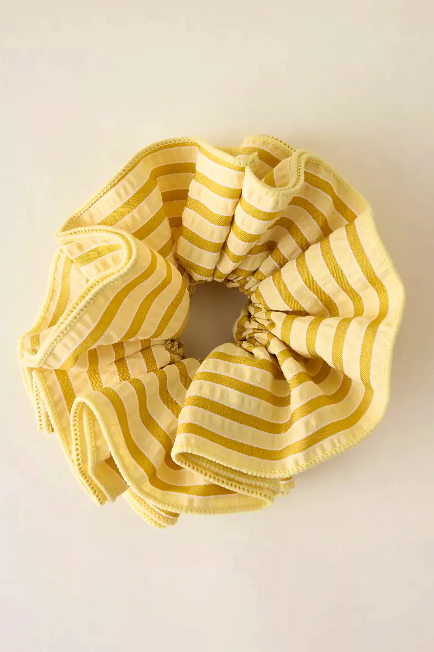 Anthropologie Stripe Oversized Scrunchie, £20