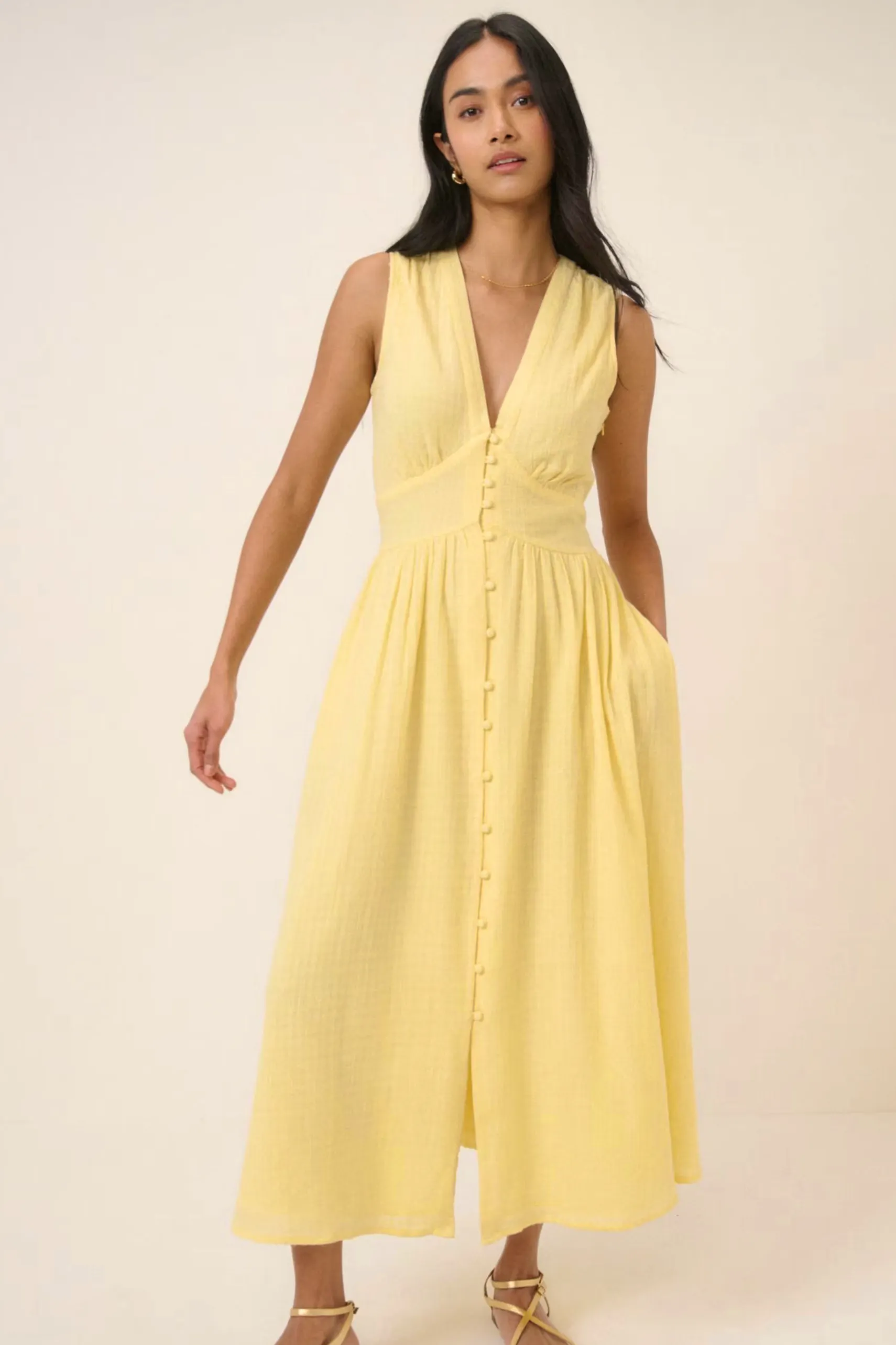 Nobody’s Child V-Neck Midi Dress, £89