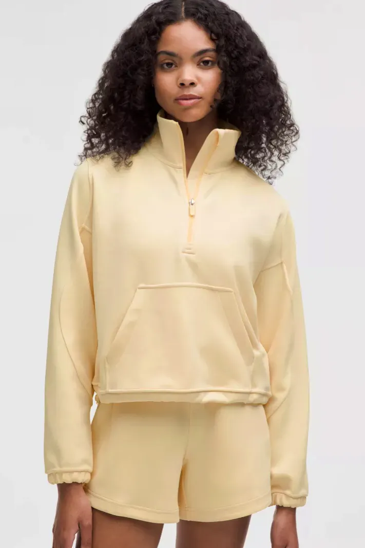 Lululemon Brushed Softstreme Half Zip, £108