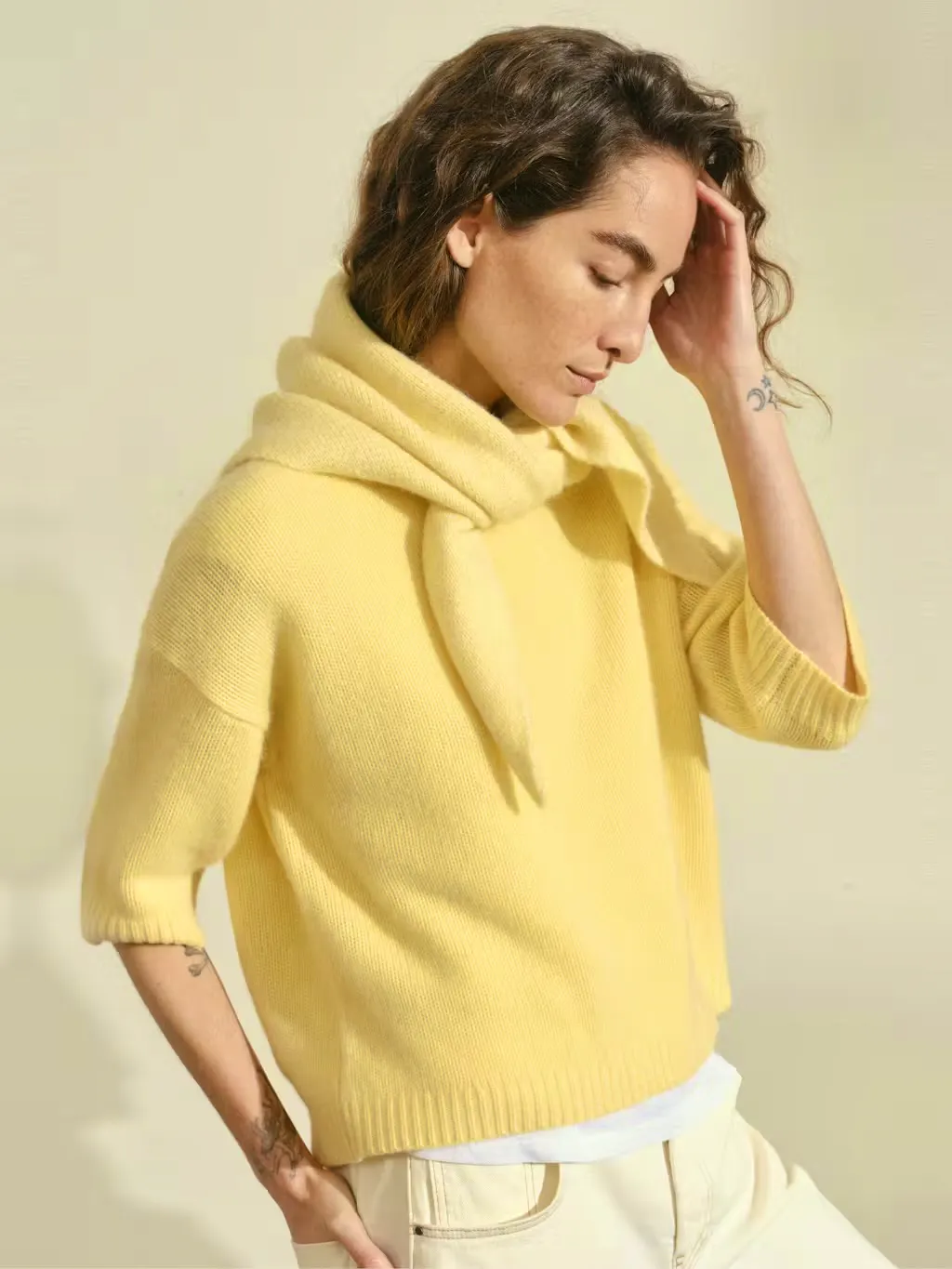 Hush Cashmere Tee, £170