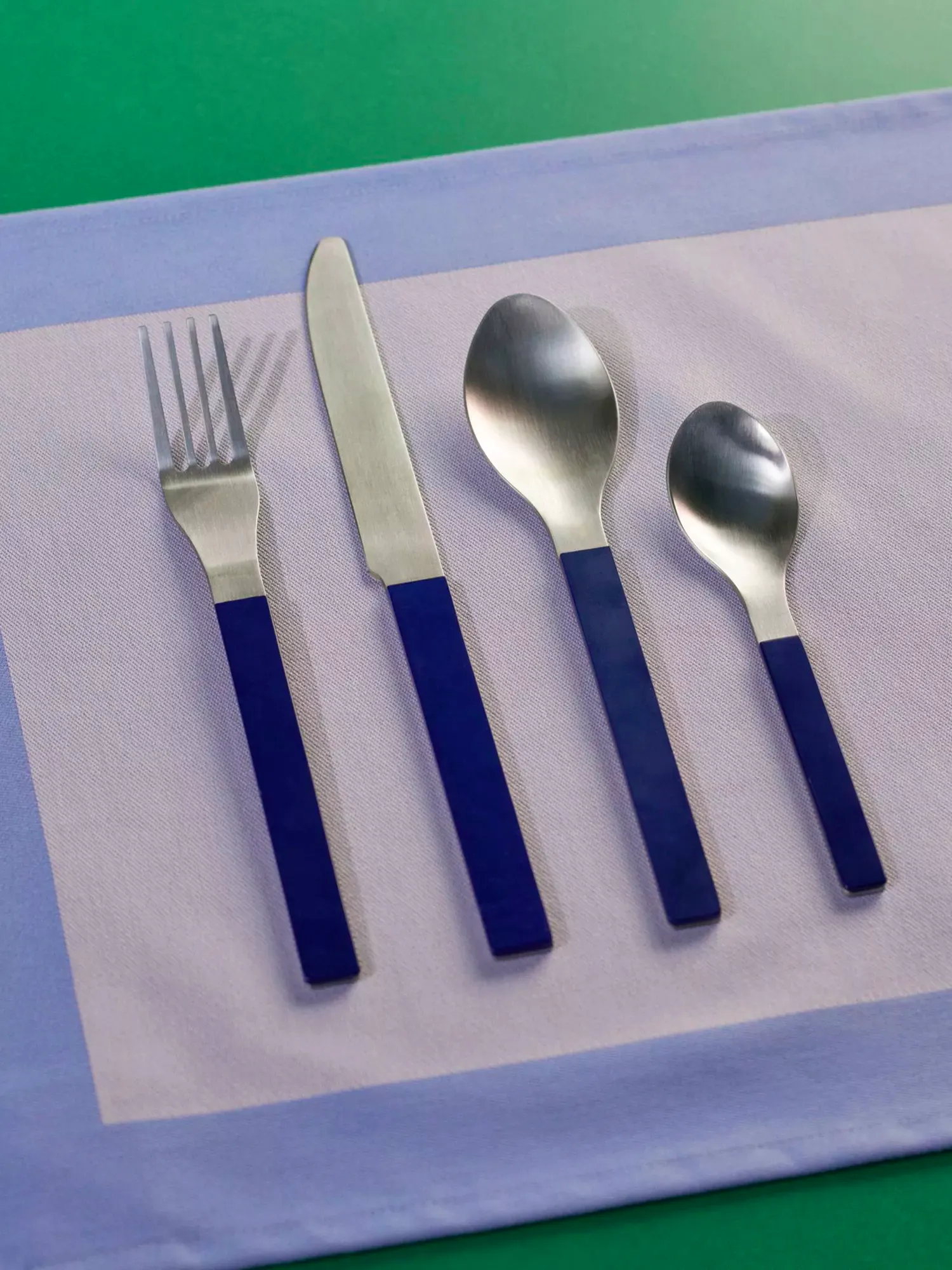 Mvs Square-handle Stainless-steel Cutlery Set