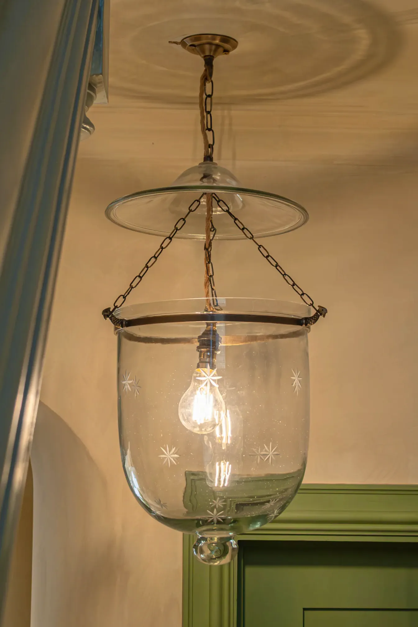 Alice Palmer Clear Hundi Lantern, £395
