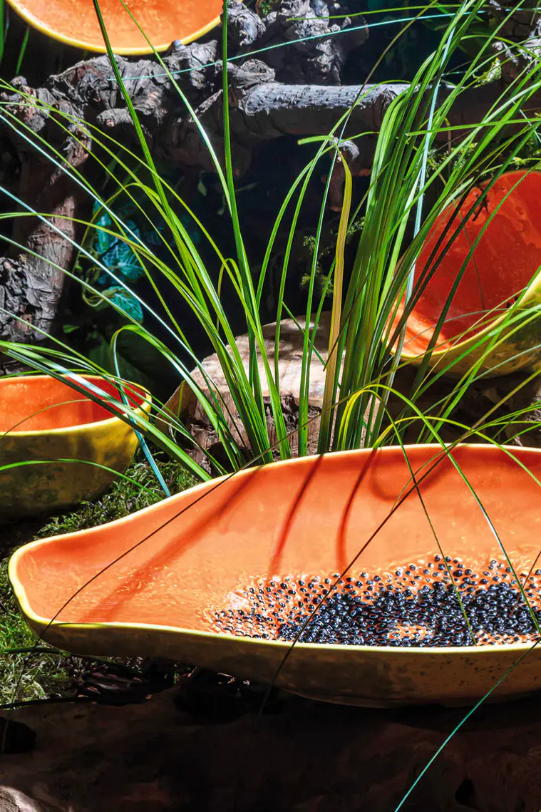 Divertimenti Bordallo Pinheiro, Papaya Serving Platter, £84