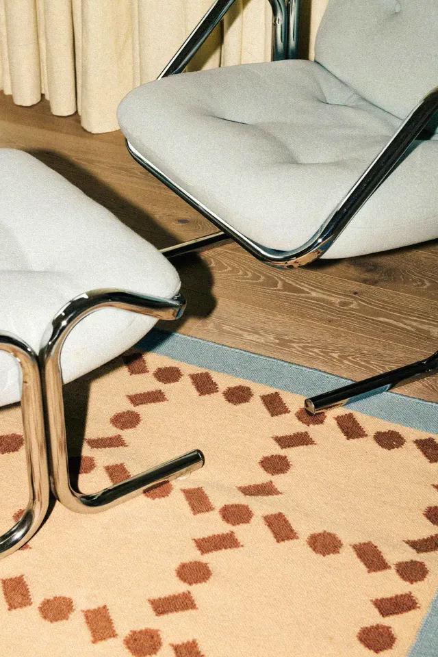 Nordic Knots Pointe Rug, £345