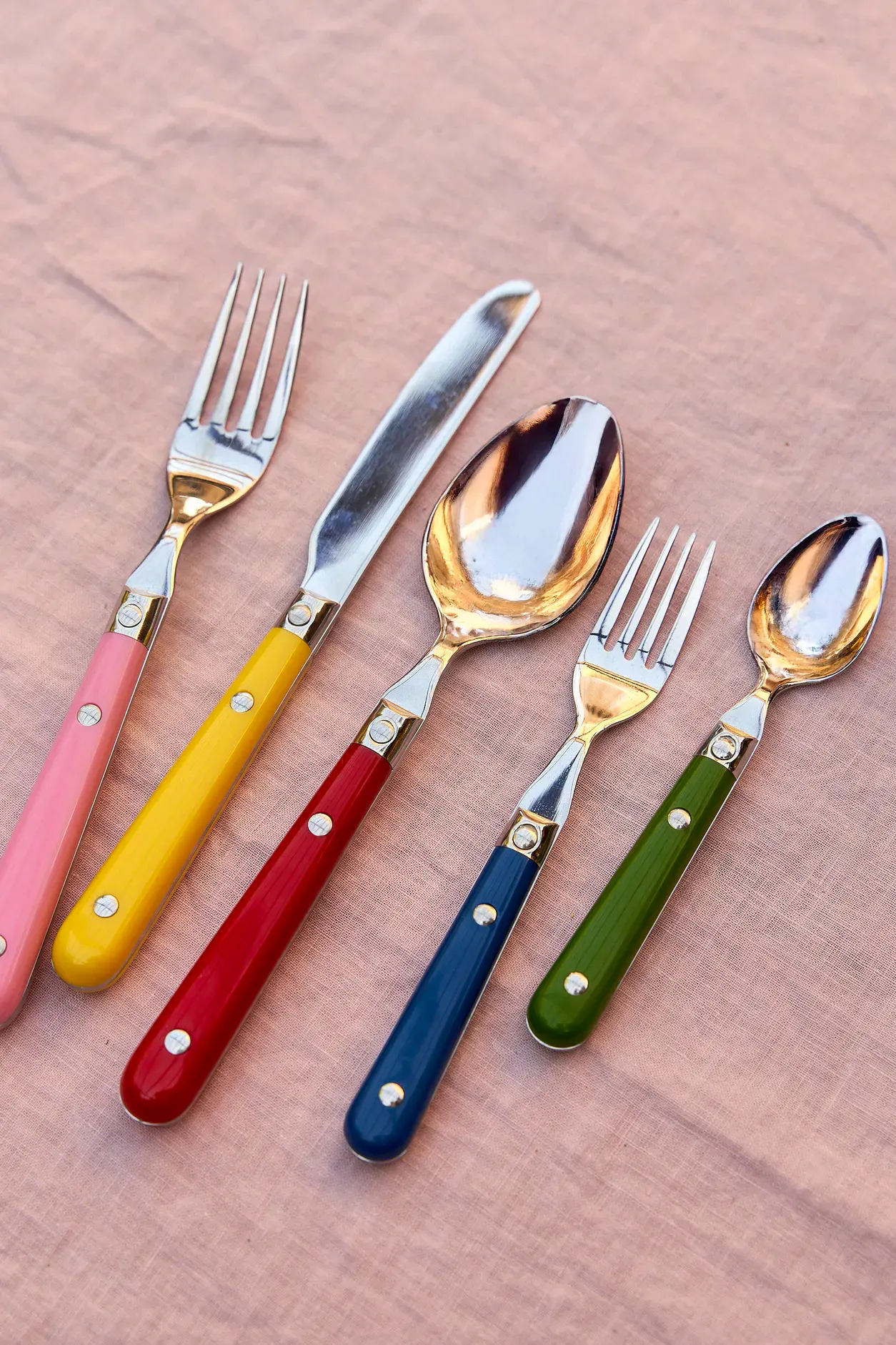 Holly & Co Merry + Brite, Bright Vintage Inspired Cutlery, From £18