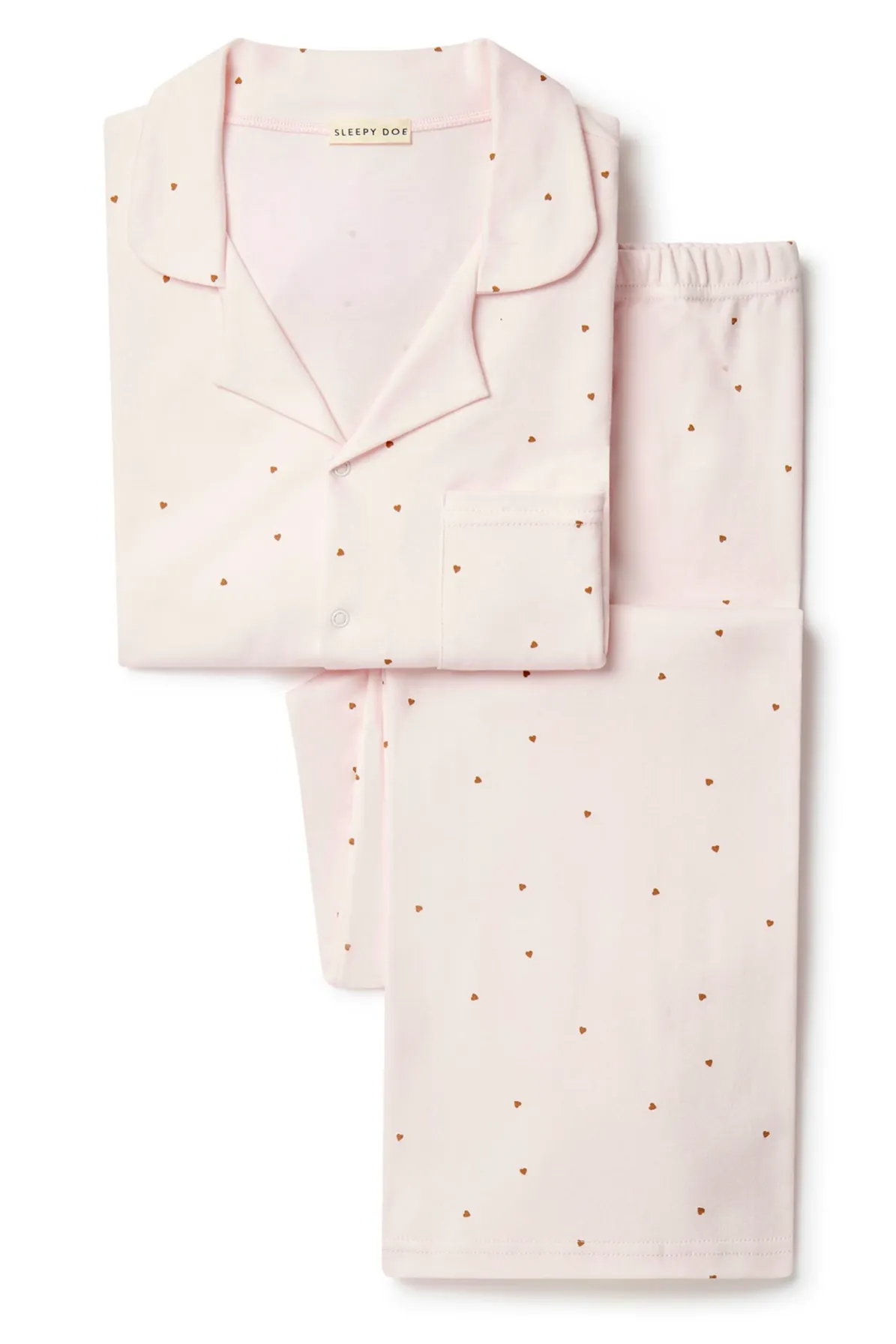 Sleepy Doe Womens Classic Pyjama Set, £95