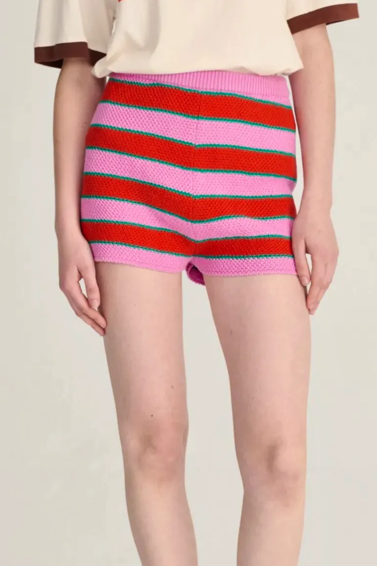 Bobo Choses Organic Cotton Striped Shorts, £72
