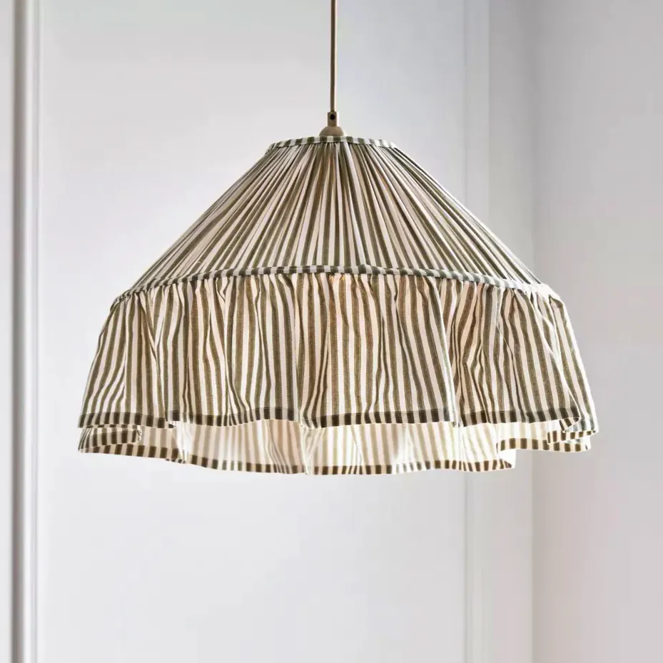 John Lewis X Sanderson Pinetum Easy-to-Fit Ceiling Shade, Avocado, £70