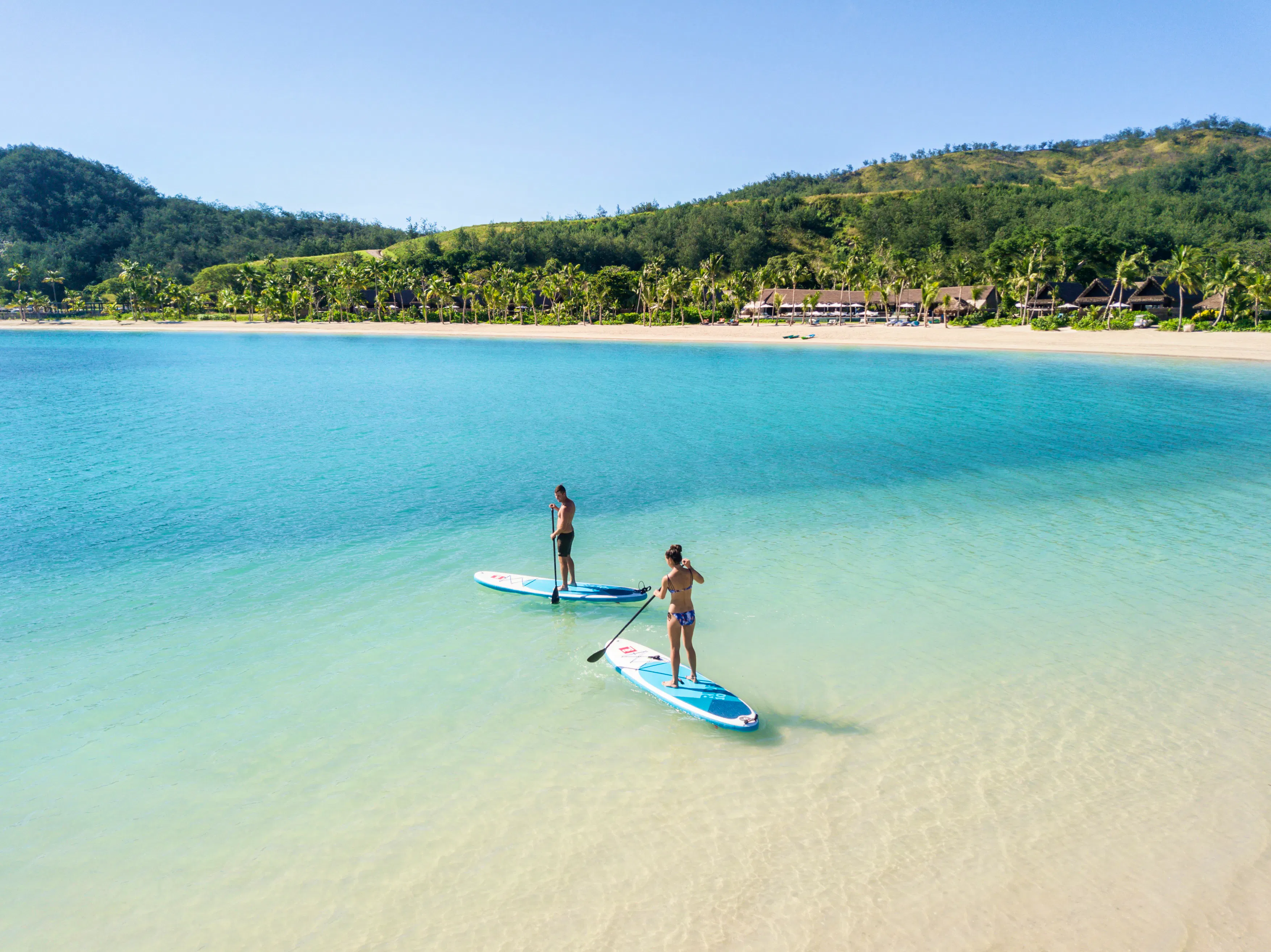 101 Honeymoons Radical Rest V Six Senses, Fiji - Paddleboards