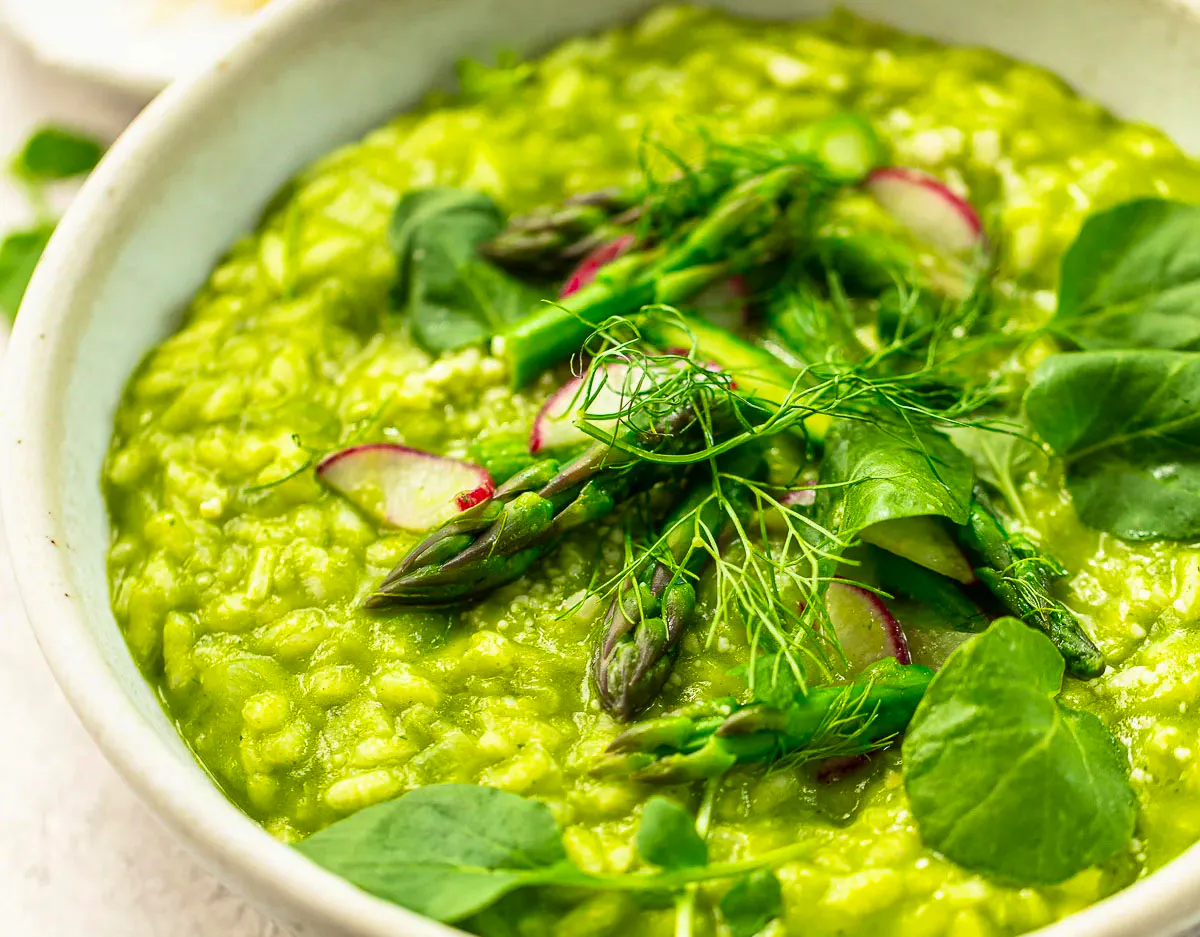 British Asparagus Recipes Family Style Food Risotto Verde